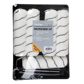 ProDec Mega Value Microfibre Roller Kit 9 Inch